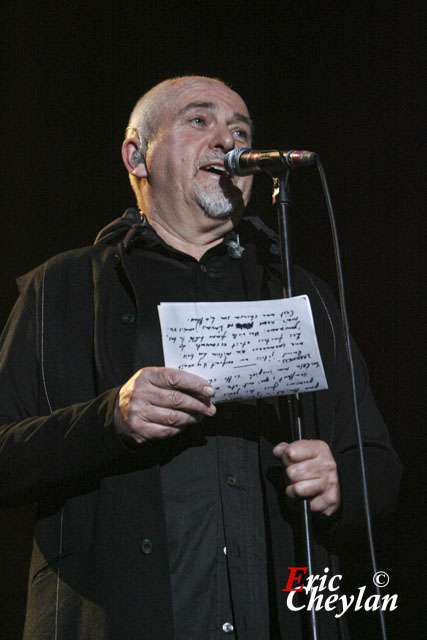 Peter Gabriel, Accor Arena (Paris), 22 mars 2010, © Eric Cheylan / https://lovinglive.fr