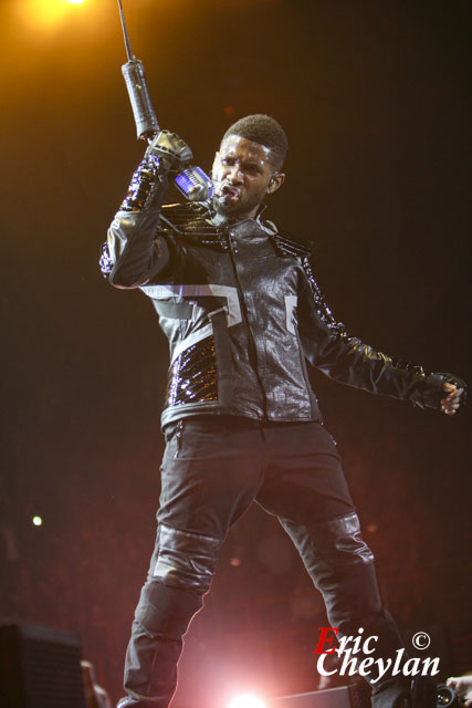 Usher, Accor Arena (Paris), 15 février 2011, © Eric Cheylan / https://lovinglive.fr