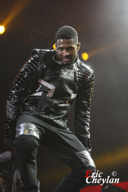 Usher, Accor Arena (Paris), 15 février 2011, © Eric Cheylan / https://lovinglive.fr