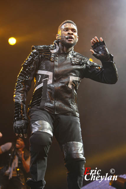 Usher, Accor Arena (Paris), 15 février 2011, © Eric Cheylan / https://lovinglive.fr