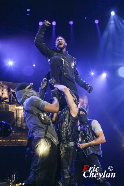 Usher, Accor Arena (Paris), 15 février 2011, © Eric Cheylan / https://lovinglive.fr