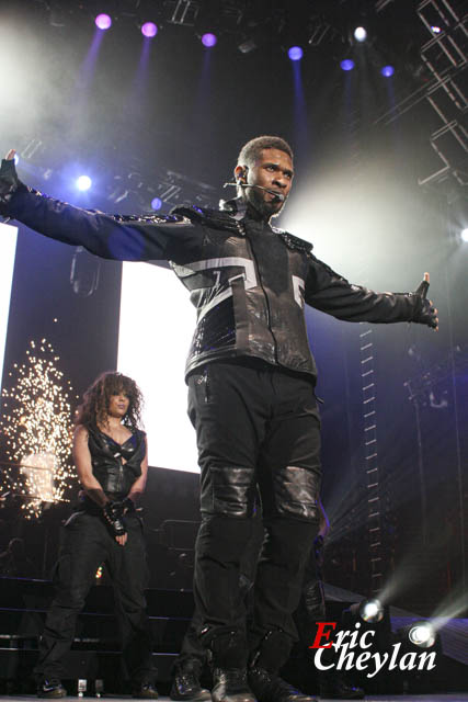 Usher, Accor Arena (Paris), 15 février 2011, © Eric Cheylan / https://lovinglive.fr