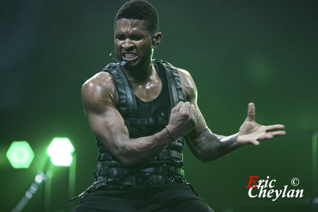 Usher, Accor Arena (Paris), 15 février 2011, © Eric Cheylan / https://lovinglive.fr