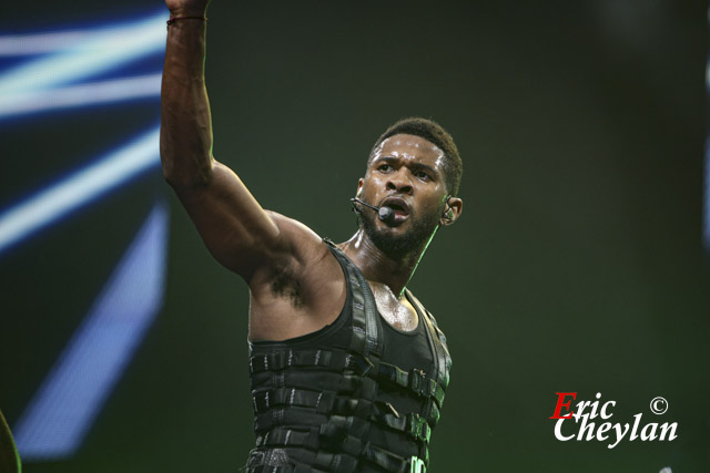 Usher, Accor Arena (Paris), 15 février 2011, © Eric Cheylan / https://lovinglive.fr