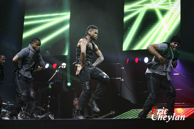 Usher, Accor Arena (Paris), 15 février 2011, © Eric Cheylan / https://lovinglive.fr