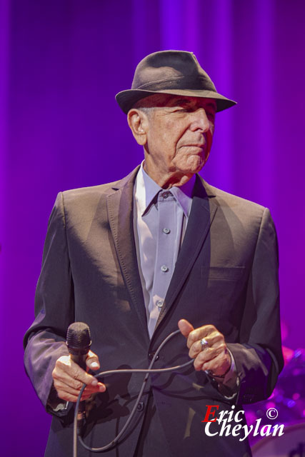 Leonard Cohen, Olympia (Paris), 30 septembre 2012, © Eric Cheylan / https://lovinglive.fr