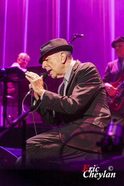 Leonard Cohen, Olympia (Paris), 30 septembre 2012, © Eric Cheylan / https://lovinglive.fr