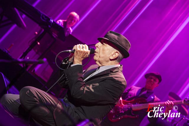 Leonard Cohen, Olympia (Paris), 30 septembre 2012, © Eric Cheylan / https://lovinglive.fr