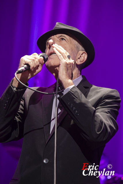 Leonard Cohen, Olympia (Paris), 30 septembre 2012, © Eric Cheylan / https://lovinglive.fr