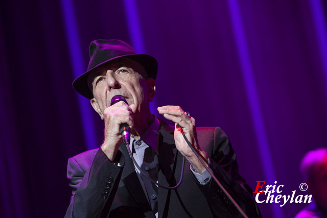 Leonard Cohen, Olympia (Paris), 30 septembre 2012, © Eric Cheylan / https://lovinglive.fr