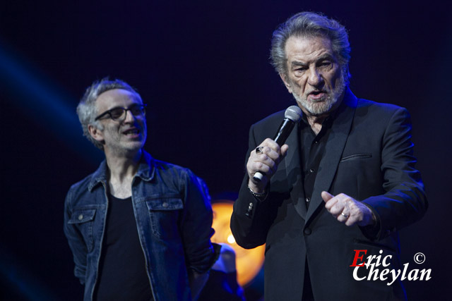 Eddy Mitchell, 2 générations chantent pour la 3e, Pleyel (Paris), 12 février 2018, © Eric Cheylan / https://lovinglive.fr