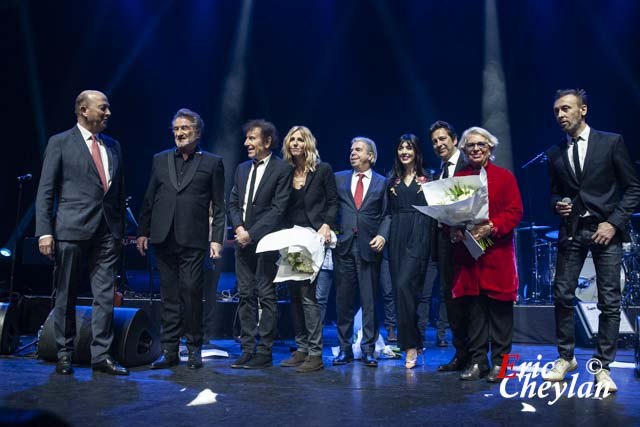 Eddy Mitchell, 2 générations chantent pour la 3e, Pleyel (Paris), 12 février 2018, © Eric Cheylan / https://lovinglive.fr