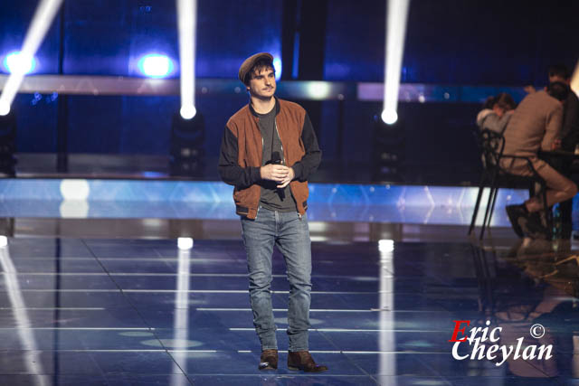 Gauvain Sers, Le Téléthon (Paris), 6 décembre 2019, © Eric Cheylan / https://lovinglive.fr