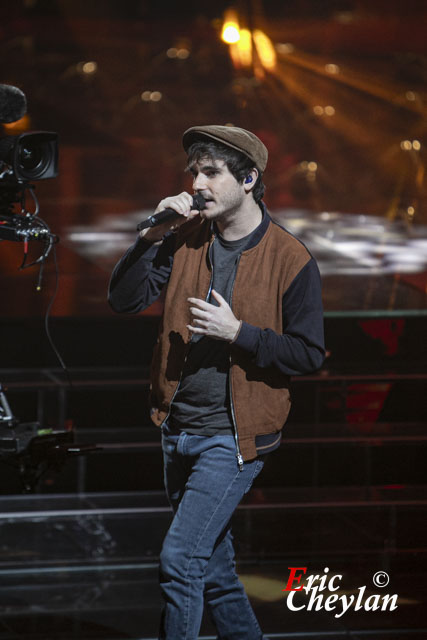 Gauvain Sers, Le Téléthon (Paris), 6 décembre 2019, © Eric Cheylan / https://lovinglive.fr