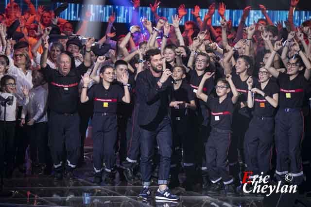 Claudio Capéo, Le Téléthon (Paris), 7 décembre 2019, © Eric Cheylan / https://lovinglive.fr