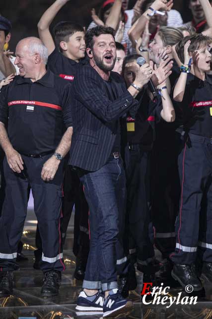 Claudio Capéo, Le Téléthon (Paris), 7 décembre 2019, © Eric Cheylan / https://lovinglive.fr