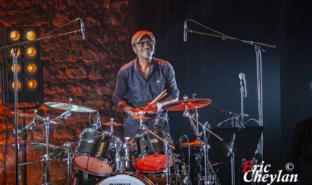 Manu Katché, Le Café de la Danse (Paris), 1 février 2019, © Eric Cheylan / https://lovinglive.fr