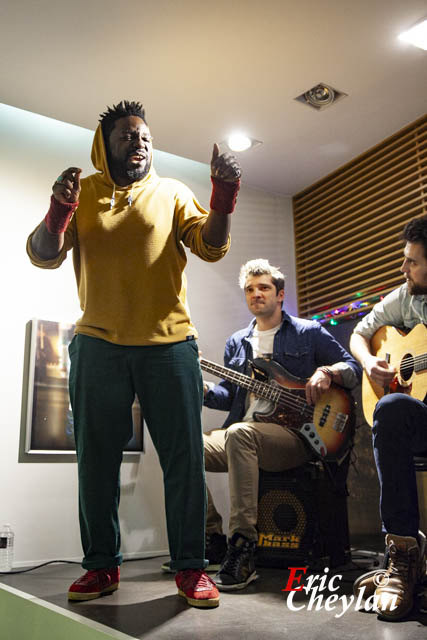 Sly Johnson, Auditorium Audio-Technica (Paris), 2 avril 2019, © Eric Cheylan / https://lovinglive.fr