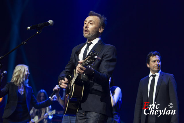 Pierre Souchon, 2 générations chantent pour la 3e, Pleyel (Paris), 12 février 2018, © Eric Cheylan / https://lovinglive.fr