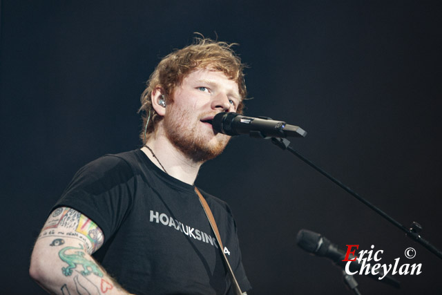 Ed Sheeran, AccorArena (Paris), 6 avril 2017, © Eric Cheylan / https://lovinglive.fr