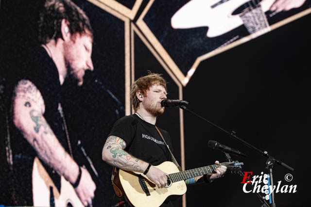 Ed Sheeran, AccorArena (Paris), 6 avril 2017, © Eric Cheylan / https://lovinglive.fr