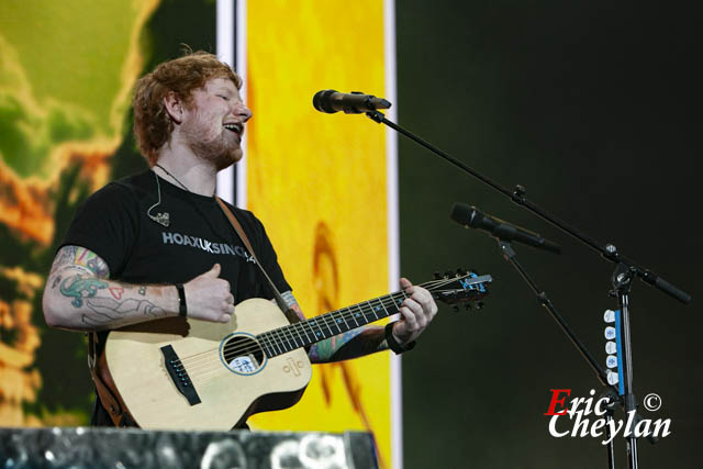 Ed Sheeran, AccorArena (Paris), 6 avril 2017, © Eric Cheylan / https://lovinglive.fr