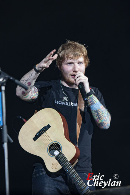 Ed Sheeran, AccorArena (Paris), 6 avril 2017, © Eric Cheylan / https://lovinglive.fr