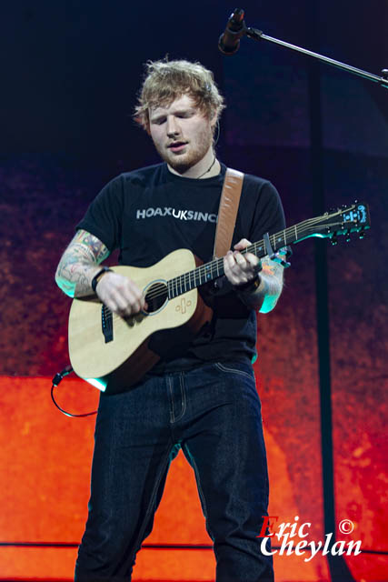 Ed Sheeran, AccorArena (Paris), 6 avril 2017, © Eric Cheylan / https://lovinglive.fr