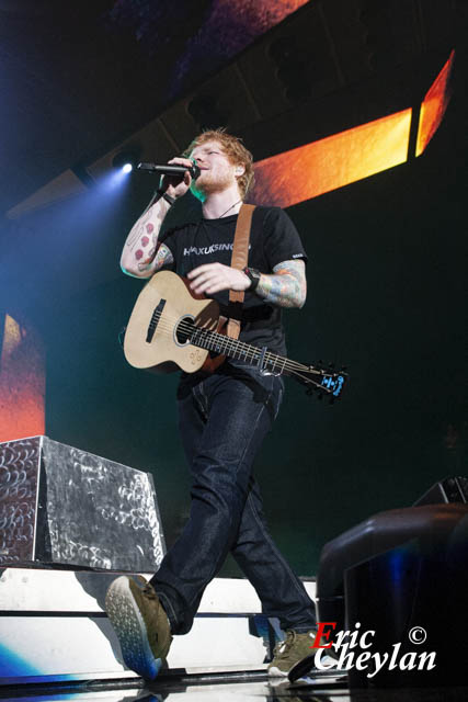 Ed Sheeran, AccorArena (Paris), 6 avril 2017, © Eric Cheylan / https://lovinglive.fr