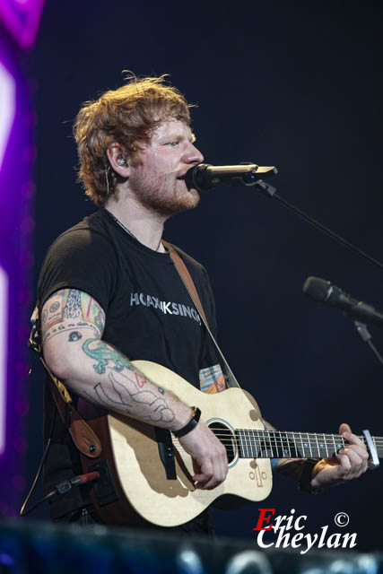 Ed Sheeran, AccorArena (Paris), 6 avril 2017, © Eric Cheylan / https://lovinglive.fr