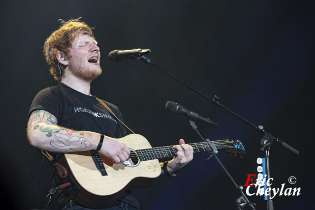 Ed Sheeran, AccorArena (Paris), 6 avril 2017, © Eric Cheylan / https://lovinglive.fr