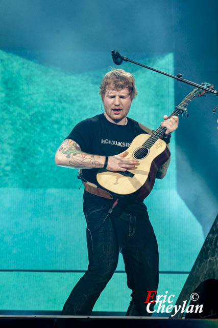Ed Sheeran, AccorArena (Paris), 6 avril 2017, © Eric Cheylan / https://lovinglive.fr