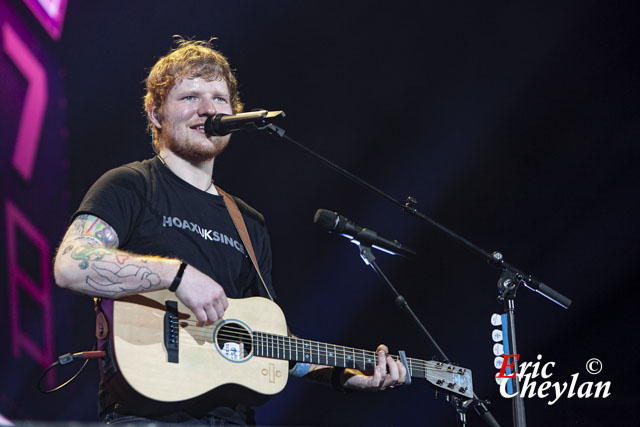 Ed Sheeran, AccorArena (Paris), 6 avril 2017, © Eric Cheylan / https://lovinglive.fr