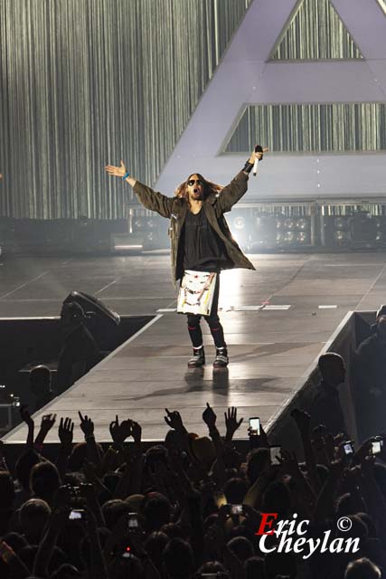 Thirty Seconds to Mars, Le Zénith (Paris), 17 février 2014, © Eric Cheylan / https://lovinglive.fr