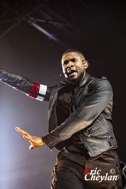 Usher, Le Zénith (Paris), 11 mars 2015, © Eric Cheylan / https://lovinglive.fr