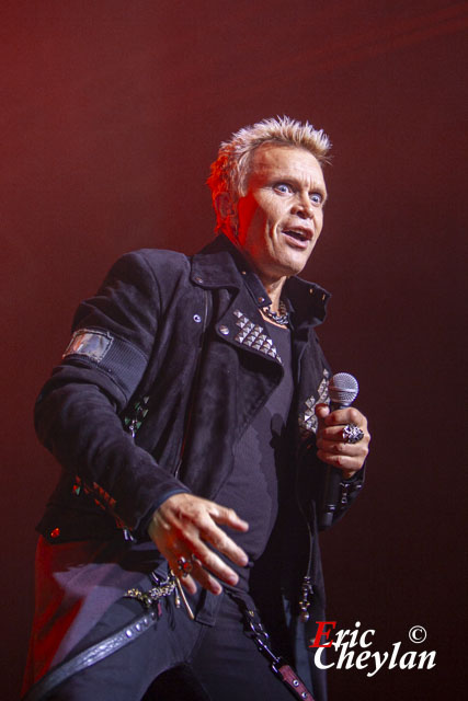 Billy Idol, Le Zénith (Paris), 22 juin 2015, © Eric Cheylan / https://lovinglive.fr