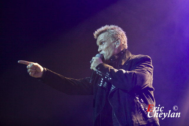 Billy Idol, Le Zénith (Paris), 22 juin 2015, © Eric Cheylan / https://lovinglive.fr