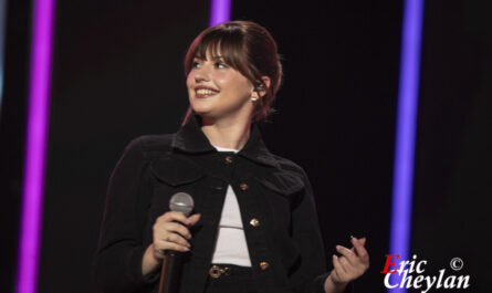 Marine, Téléthon, Studio du Lendit, France TV (Paris), 5 décembre 2025, © Eric Cheylan / https://lovinglive.fr