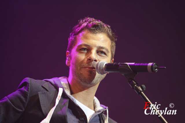 Christophe Maé, Concert pour l'Avesnois, Zénith (Lille), 27 octobre 2008, © Eric Cheylan / https://lovinglive.fr