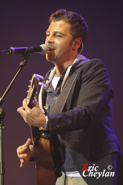 Christophe Maé, Concert pour l'Avesnois, Zénith (Lille), 27 octobre 2008, © Eric Cheylan / https://lovinglive.fr