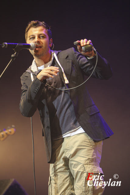 Christophe Maé, Concert pour l'Avesnois, Zénith (Lille), 27 octobre 2008, © Eric Cheylan / https://lovinglive.fr