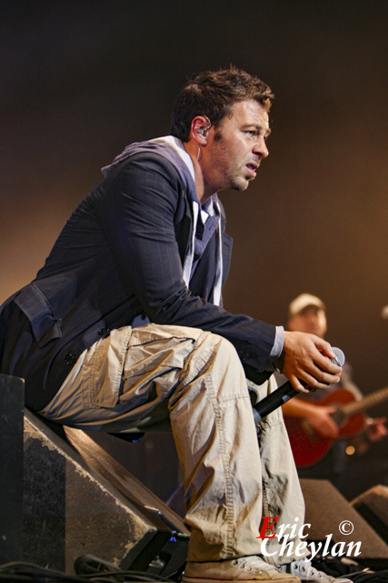 Christophe Maé, Concert pour l'Avesnois, Zénith (Lille), 27 octobre 2008, © Eric Cheylan / https://lovinglive.fr