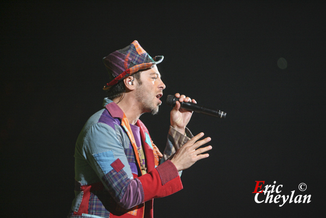 Christophe Maé, Accor Arena (Paris), 21 octobre 2010, © Eric Cheylan / https://lovinglive.fr