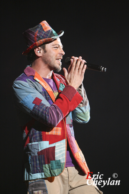 Christophe Maé, Accor Arena (Paris), 21 octobre 2010, © Eric Cheylan / https://lovinglive.fr