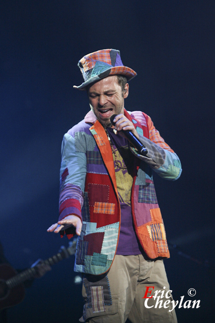 Christophe Maé, Accor Arena (Paris), 21 octobre 2010, © Eric Cheylan / https://lovinglive.fr