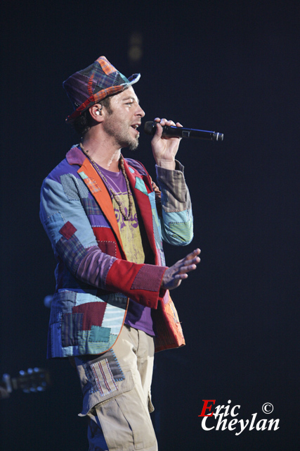 Christophe Maé, Accor Arena (Paris), 21 octobre 2010, © Eric Cheylan / https://lovinglive.fr