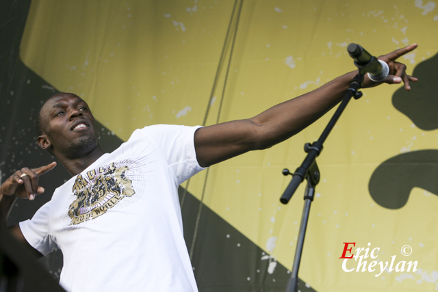 Usain Bolt @ Festival Puma Jamaïca Party, Paris, 15/07/2010.