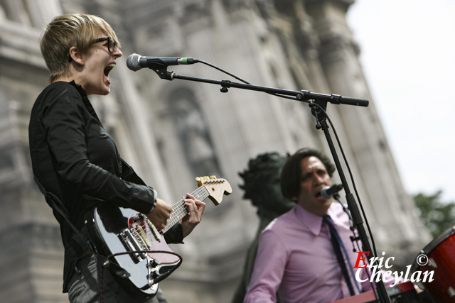 Pamela Hute, FNAC Live, Place de l'Hôtel de Ville (Paris), 24 juillet 2010, © Eric Cheylan / https://lovinglive.fr