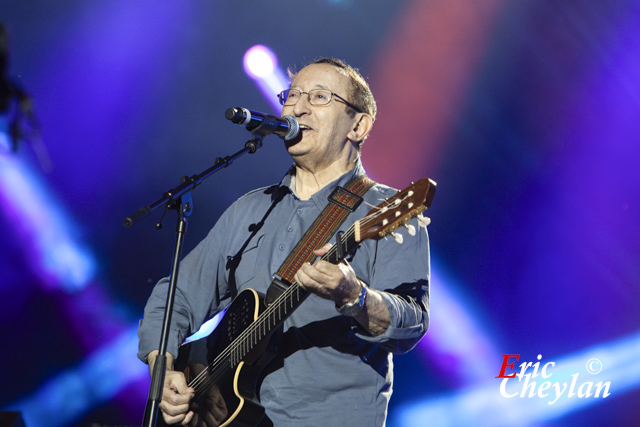 Idir, Concert pour l'Egalité, Champ de Mars (Paris), 14 juillet 2011, © Eric Cheylan / https://lovinglive.fr