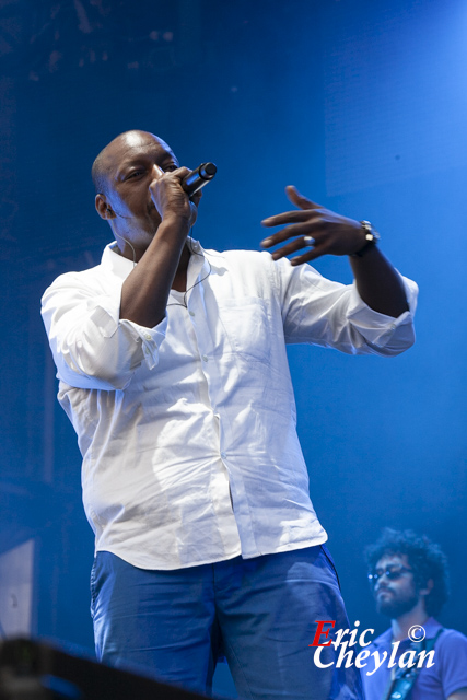 Oxmo Puccino, FNAC Live, Place de l'Hôtel de Ville (Paris), 18 juillet 2013, © Eric Cheylan / https://lovinglive.fr